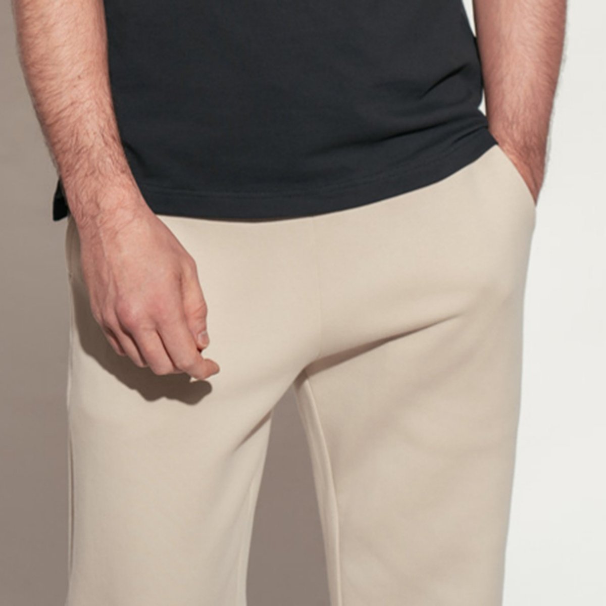 Men's French Terry Mid Rise Slim Taper Jogger - Giordano Online