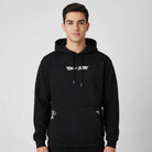 Men’s French Terry Relaxed Fit Hoodie - Tom & Jerry - Black - Giordano Online