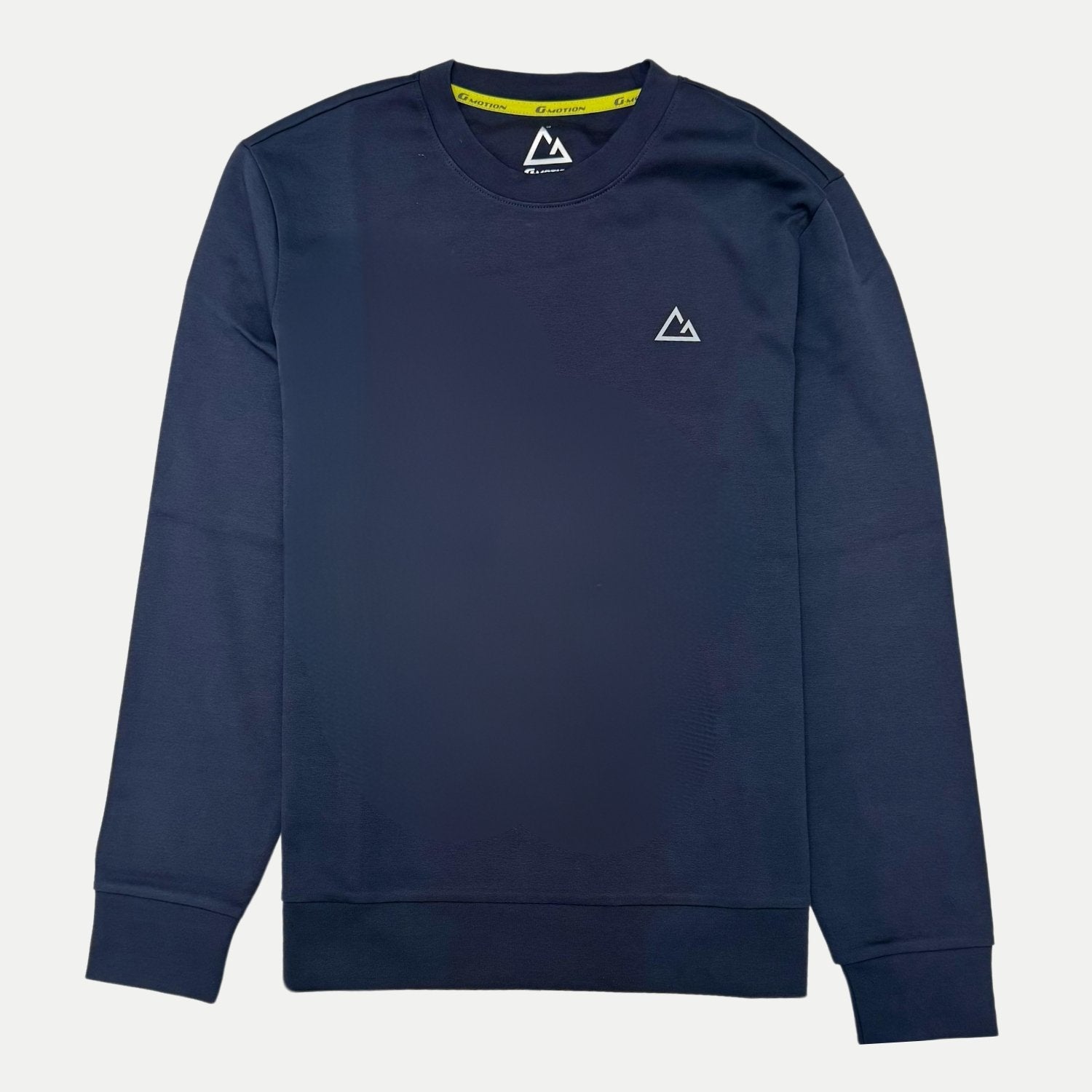 Men's G - Motion Slim Fit Interlock Crew Neck Pullover - Giordano Online