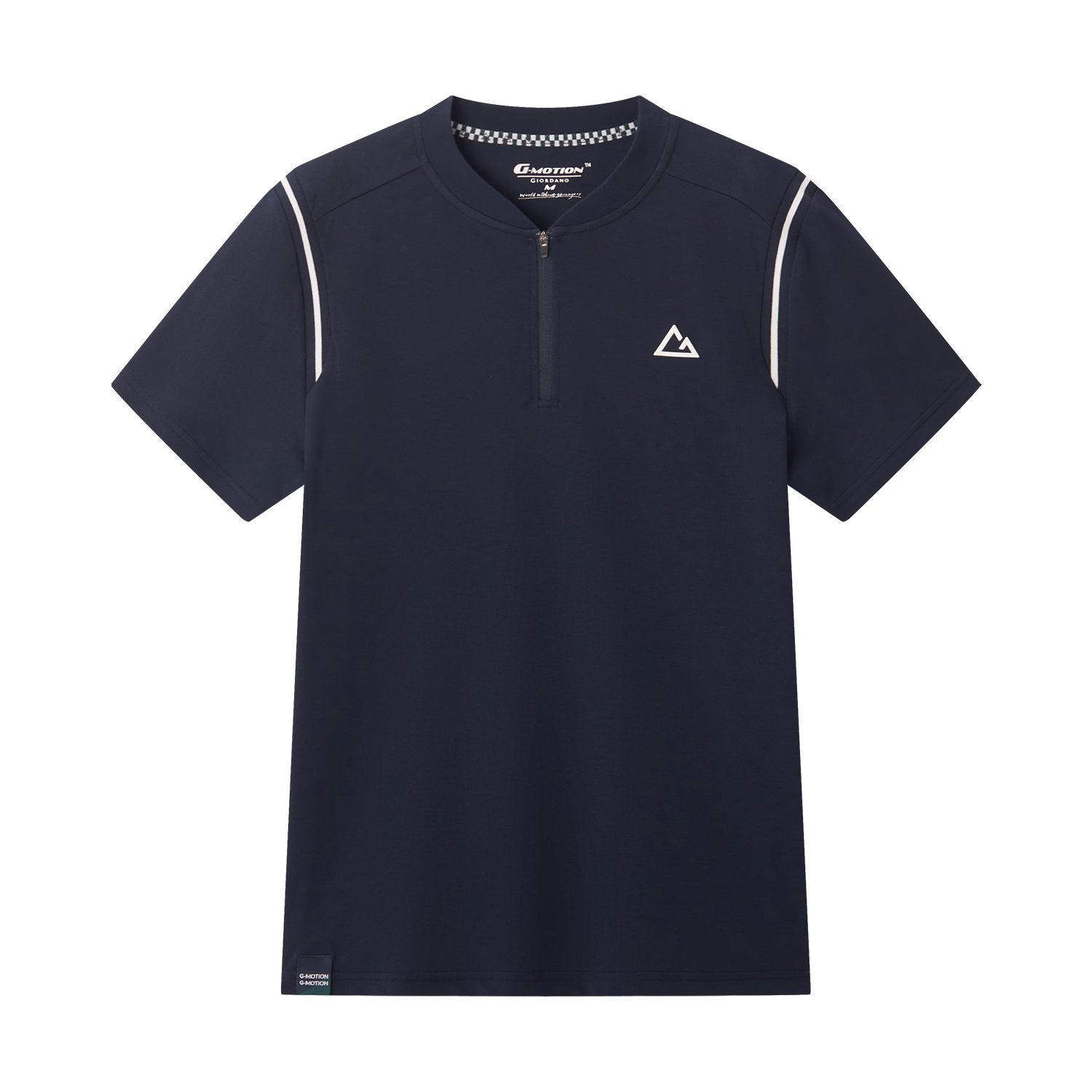 Men's G - Motion Slim Fit Tee - Blue - Giordano Online