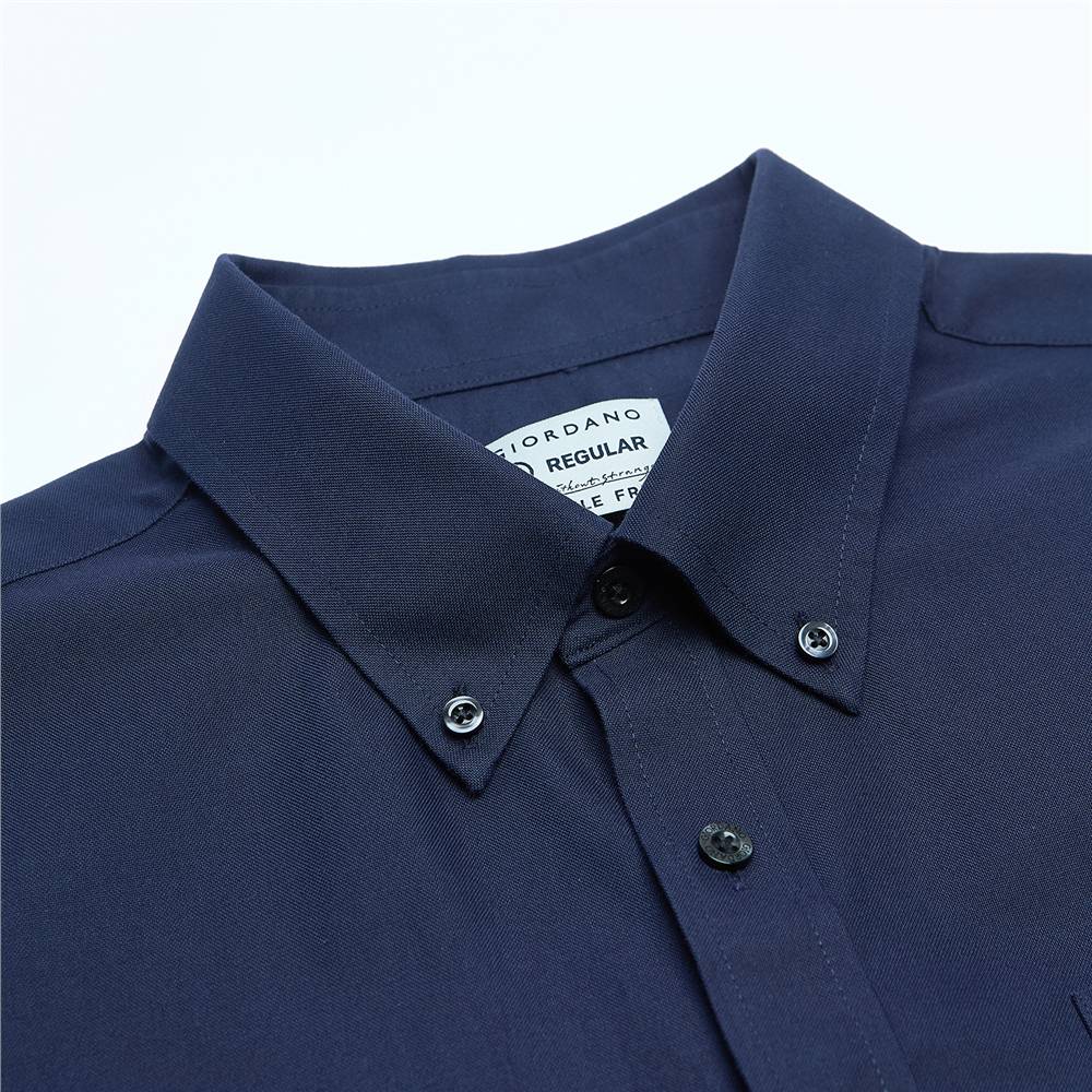 Men's Half Sleeve Wrinkle Free Shirt - Giordano Online