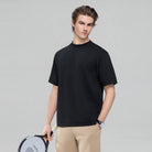 Men's Interlock Crew Neck Relaxed Embroidery Tee - Giordano Online