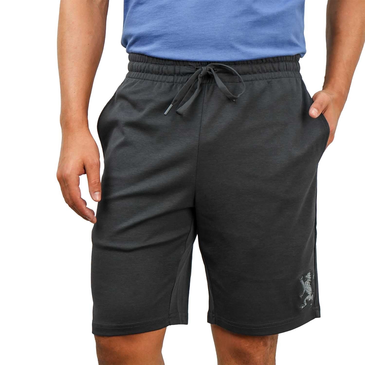 Men's Interlock Elastic Waist Shorts - Giordano Online