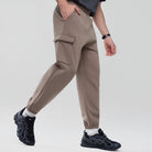 Men’s Interlock Jogger with Relaxed Tapered Fit - Khaki - Giordano Online