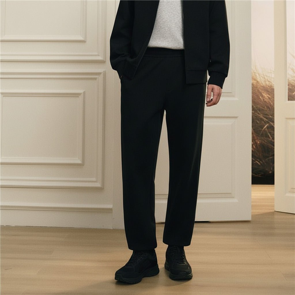 Men's Interlock Mid Rise Jogger - Giordano Online