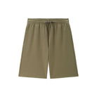Men’s Interlock Mid‑Rise Regular Fit Elastic Waist Shorts - Giordano Online