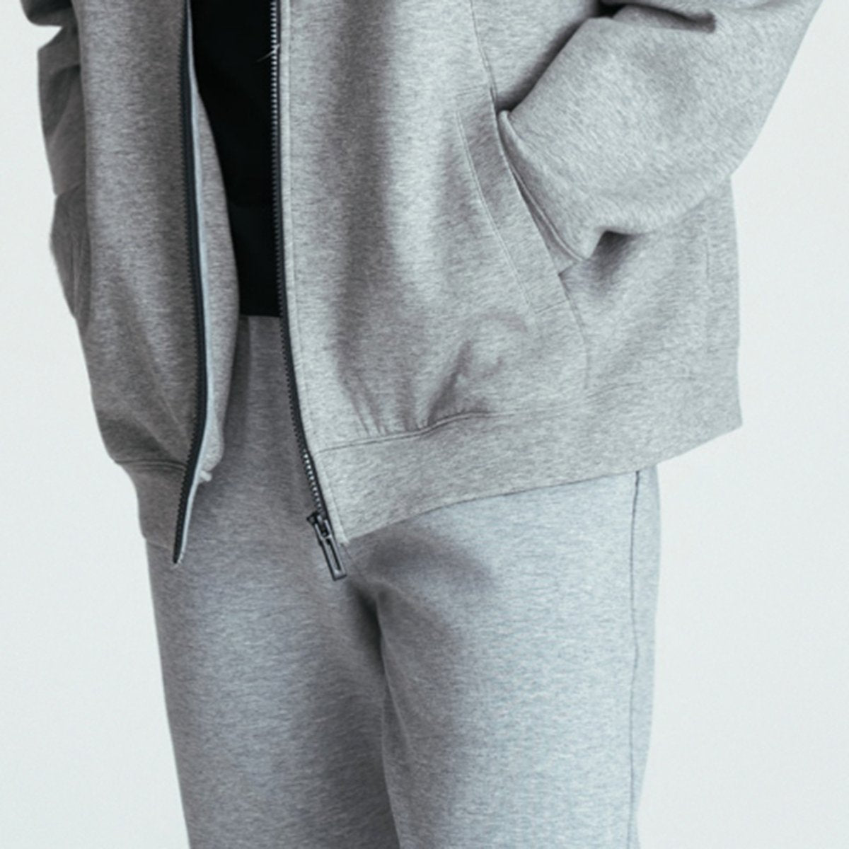 Men’s Interlock Regular Straight Fit Jogger - Grey - Giordano Online