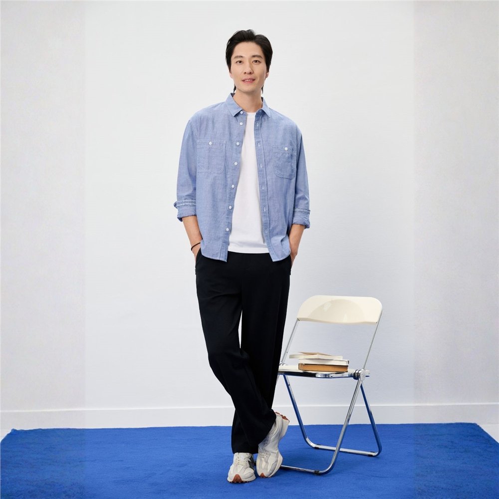 Men's Interlock Relax Straight Logger - Black - Giordano Online