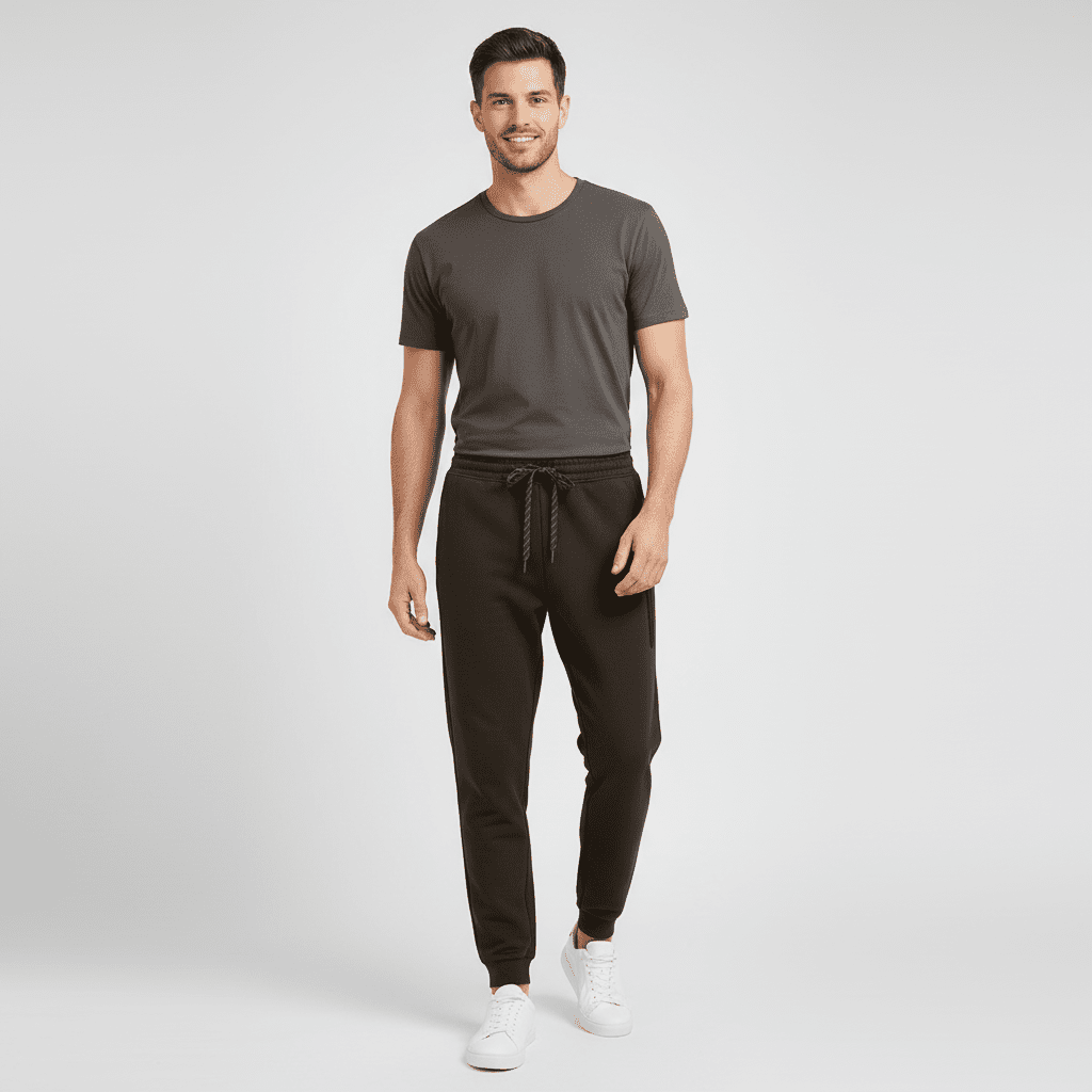 Men's Interlock Slim Taper Pocket Jogger - Khaki - Giordano Online