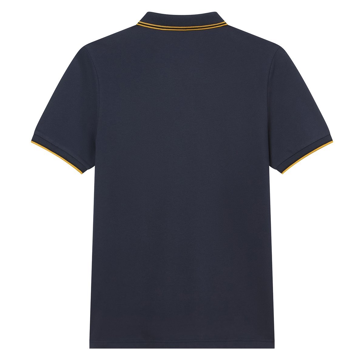 Men's Knit Collar Short Sleeve Slim Fit Embroidered Polo - Giordano Online