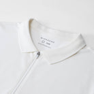 Men's Knit Collar Short Sleeve Slim Fit Zipper Polo - Giordano Online