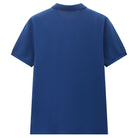 Men's Knit Collar Short Sleeve Slim Fit Zipper Polo - Giordano Online