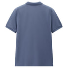 Men's Knit Collar Short Sleeve Slim Fit Zipper Polo - Giordano Online