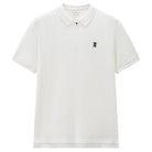 Men's Knit Collar Short Sleeve Slim Fit Zipper Polo - Giordano Online