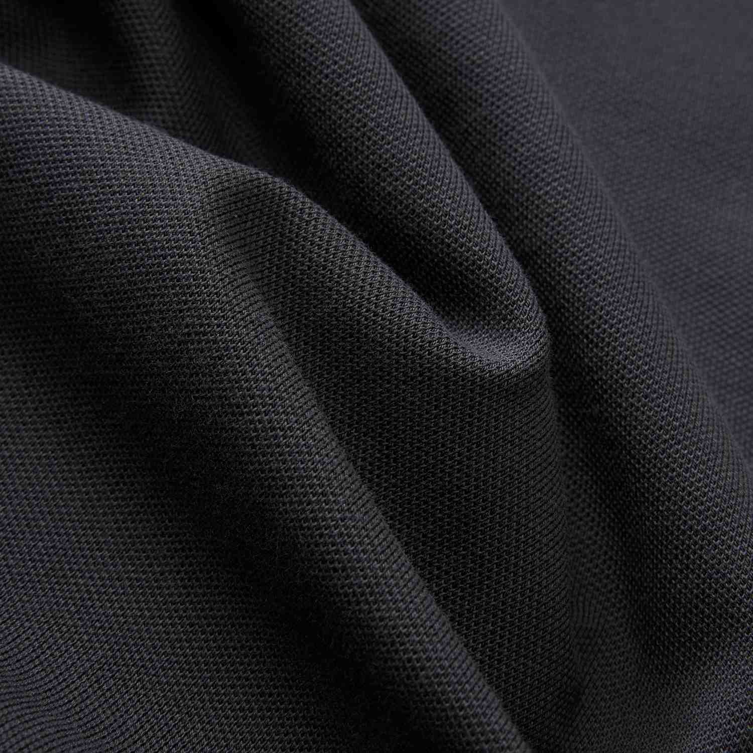 Men's Knit Collar Short Sleeve Slim Fit Zipper Polo - Giordano Online