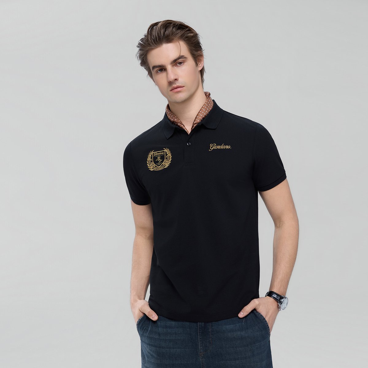 Men's Lacoste Bold Polo - Giordano Online