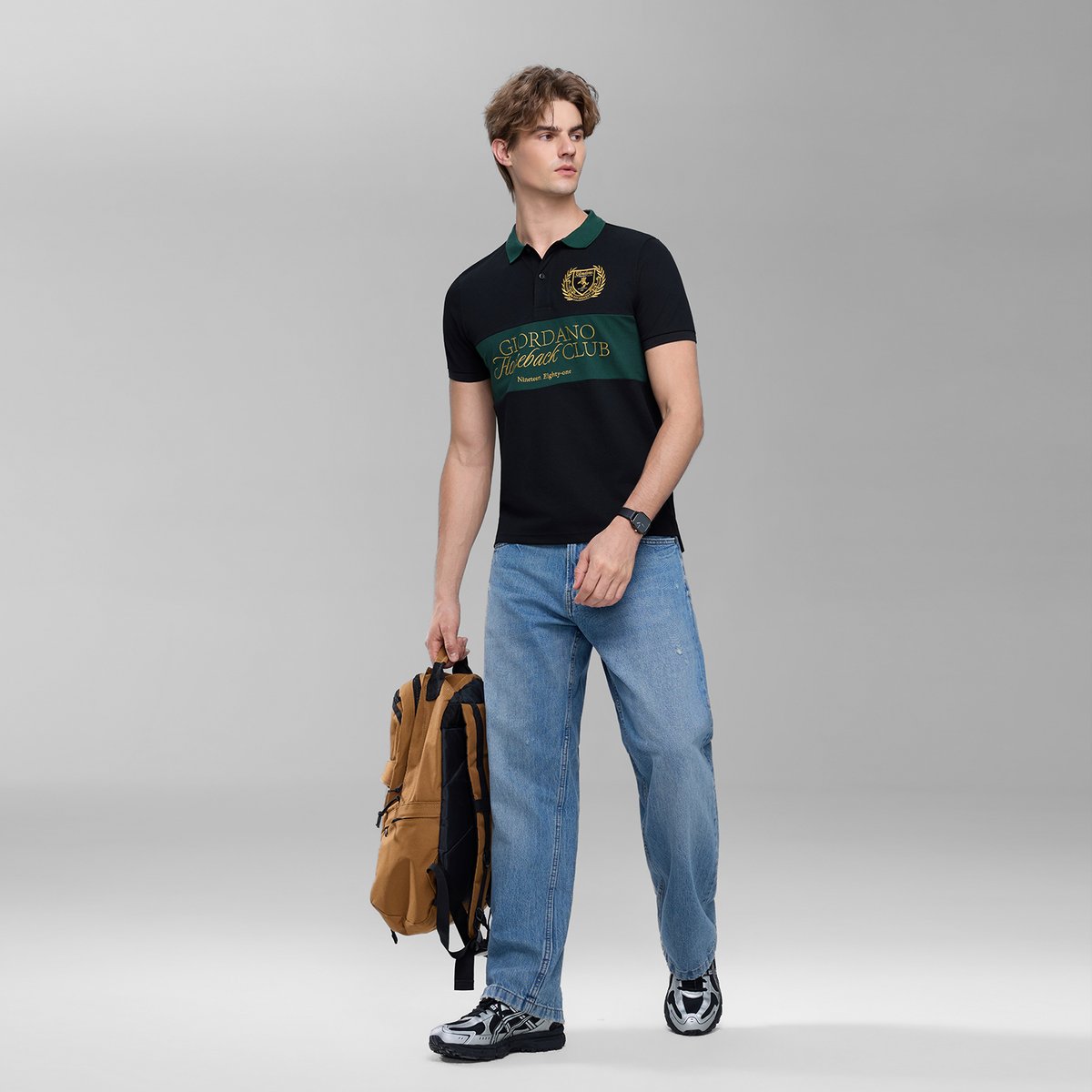 Men's Lacoste Bold Polo - Giordano Online