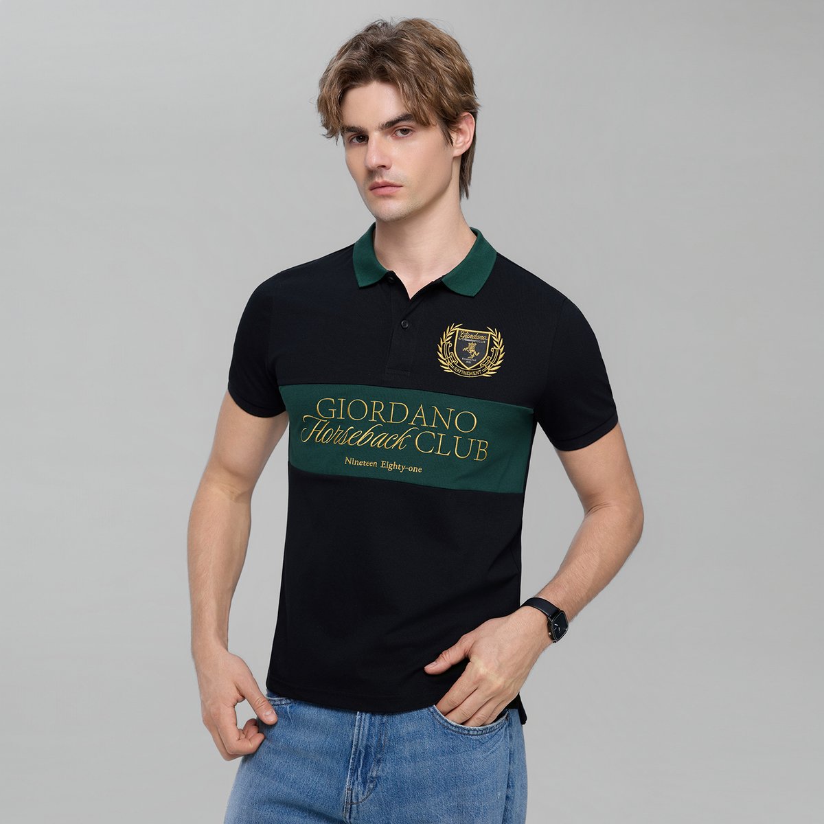 Men's Lacoste Bold Polo - Giordano Online