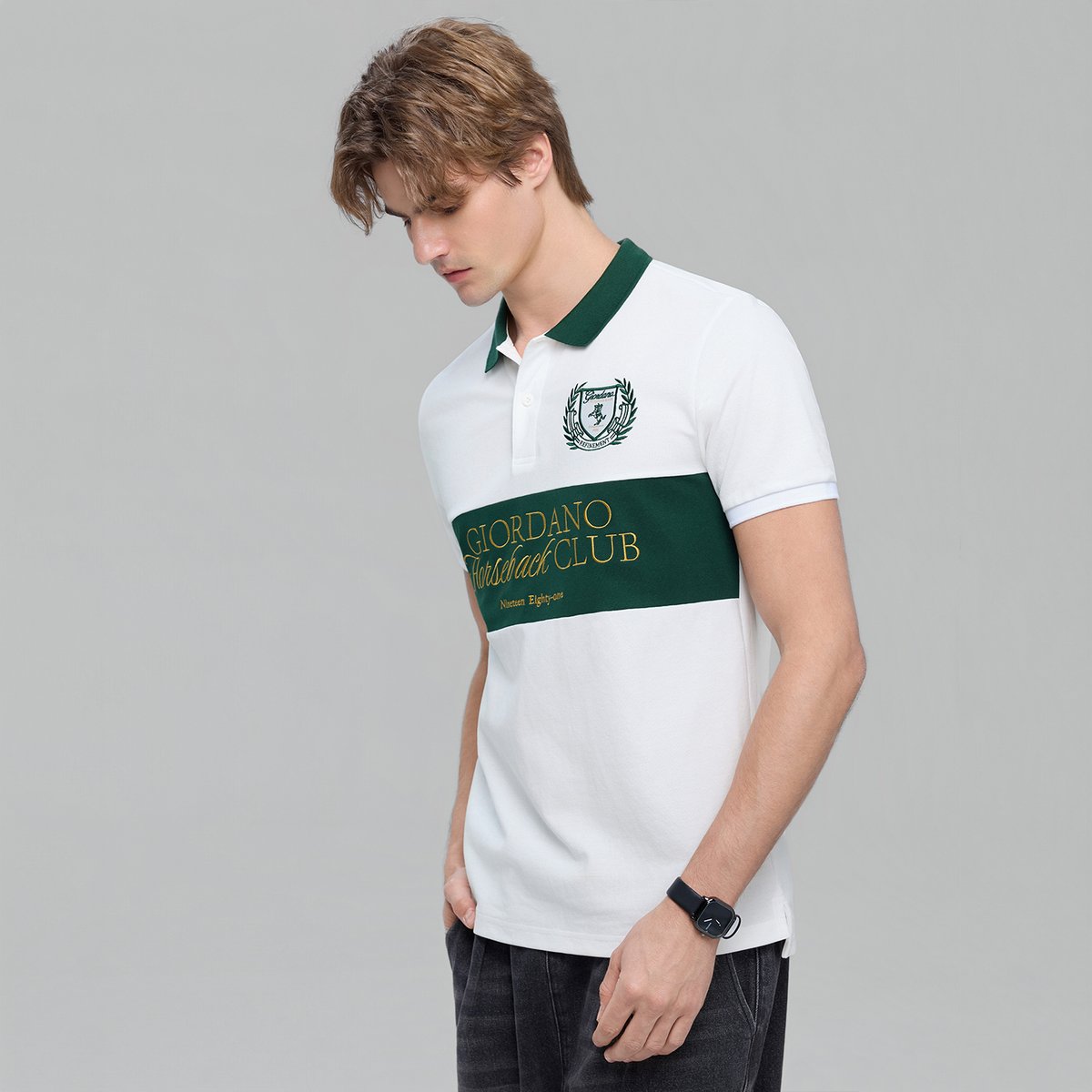Men's Lacoste Bold Polo - Giordano Online