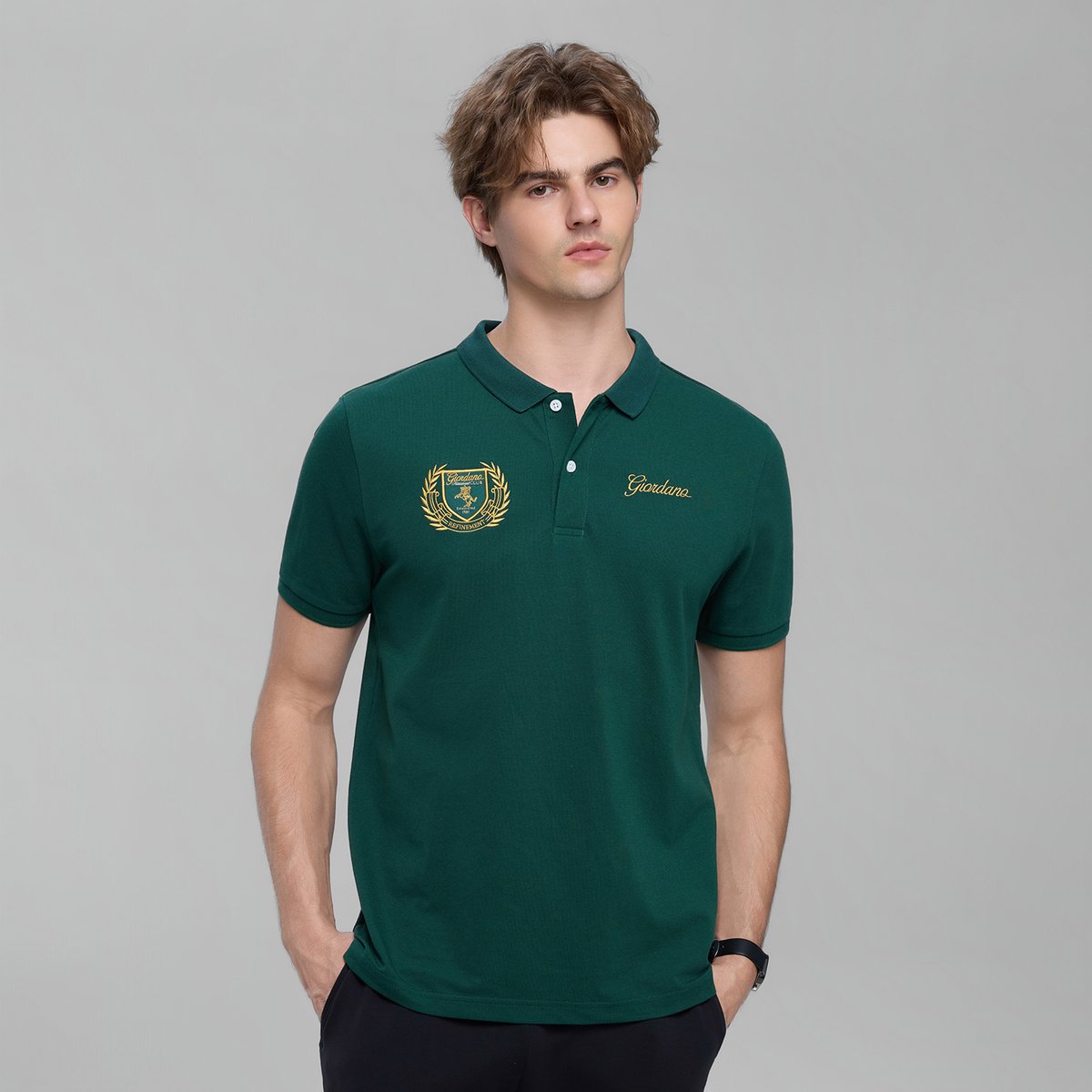 Men's Lacoste Bold Polo - Giordano Online