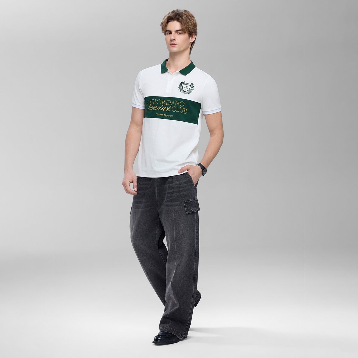 Men's Lacoste Bold Polo - Giordano Online