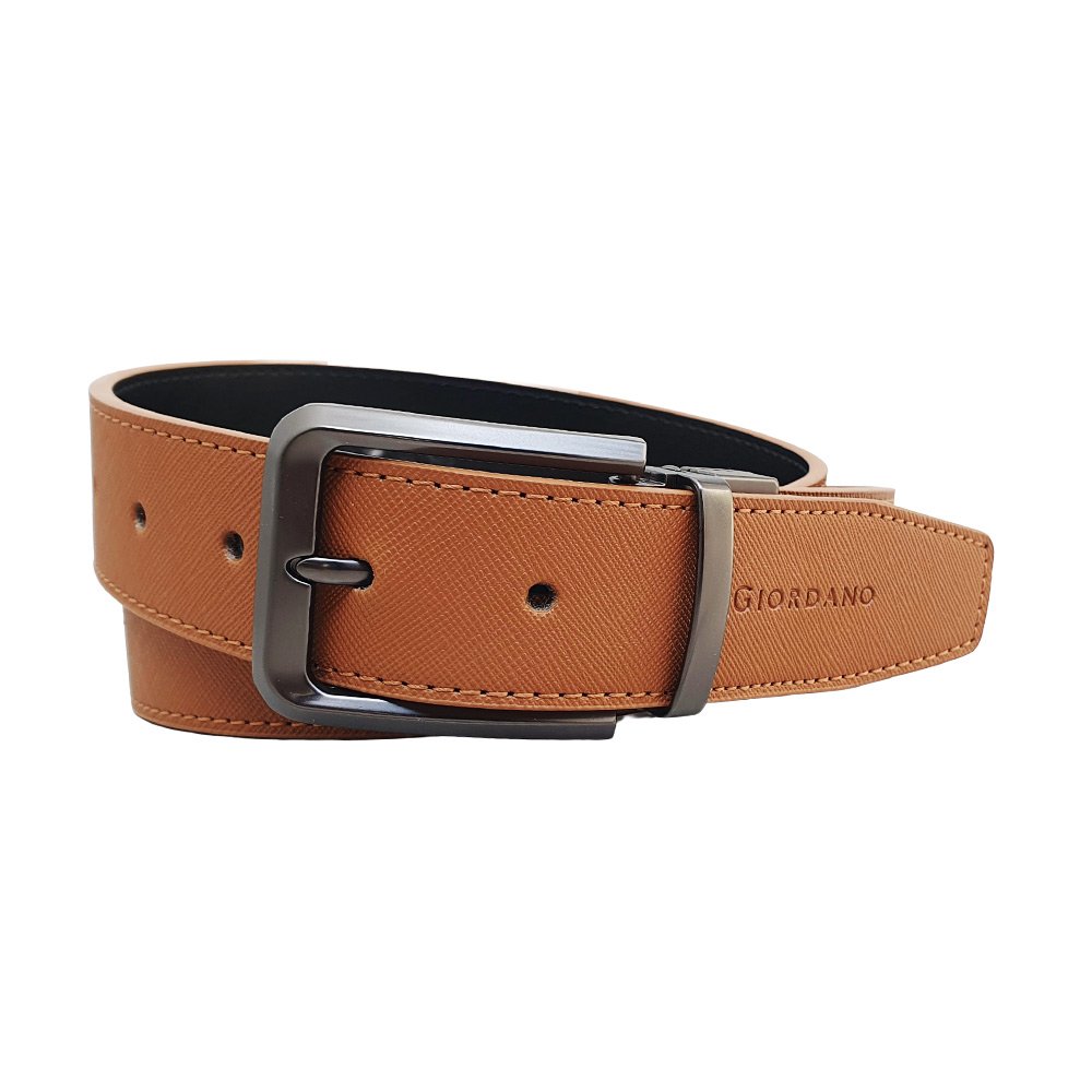 Men's Leather Belt - Giordano Online