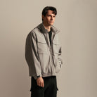 Men's Lightweight Embroidered Windbreaker Jacket - Giordano Online