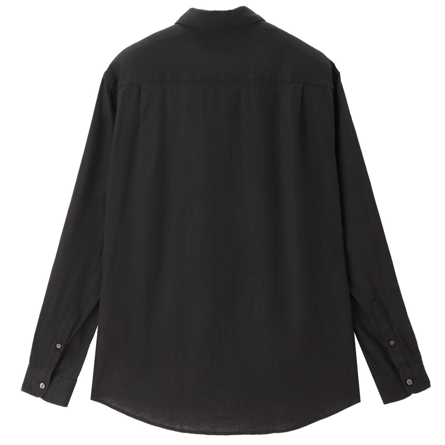 Men’s Linen Poplin Long Sleeve Shirt | Korea Collection - Giordano