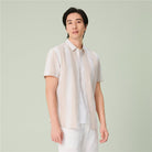 Men's Linen Popplin Shirt - Giordano Online
