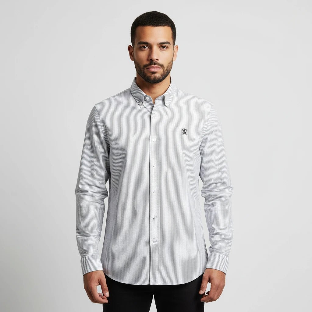 Men's Lion Oxford Shirt - Multi - Giordano