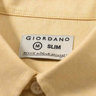 Men's Lion Oxford Shirt - Yellow - Giordano