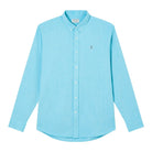 Men's Lion Oxford Slim Long Sleeve Shirt - Giordano Online