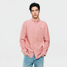Men's Lion Oxford Slim Long Sleeve Shirt - Giordano Online