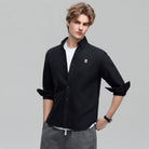 Men's Lion Oxford Slim Long Sleeve Shirt - Giordano Online