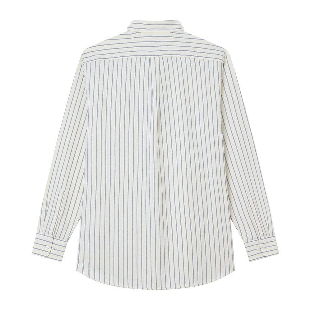 Men's Lion Oxford Slim Long Sleeve Shirt - Giordano Online