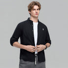 Men's Lion Oxford Slim Long Sleeve Shirt - Giordano Online