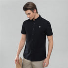 Men's Lion Oxford Slim Short Sleeve Shirt - Giordano Online