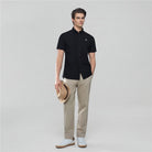 Men's Lion Oxford Slim Short Sleeve Shirt - Giordano Online