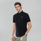 Men's Lion Oxford Slim Short Sleeve Shirt - Giordano Online