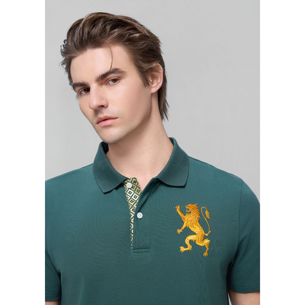 Men's Lion Polo - Giordano Online