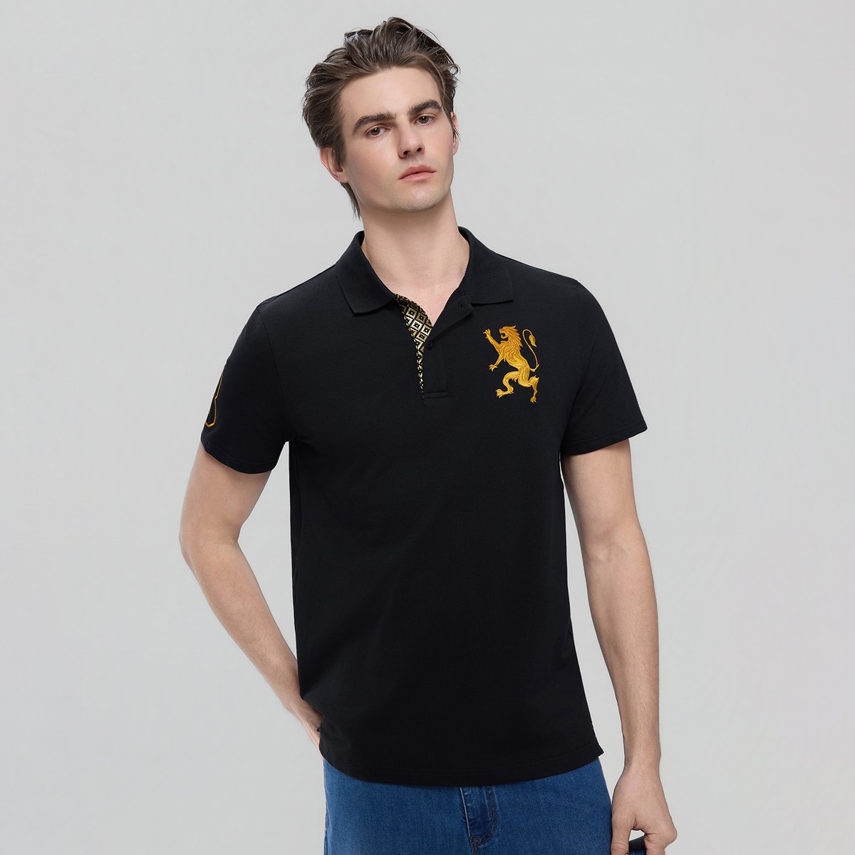 Men's Lion Polo - Giordano Online