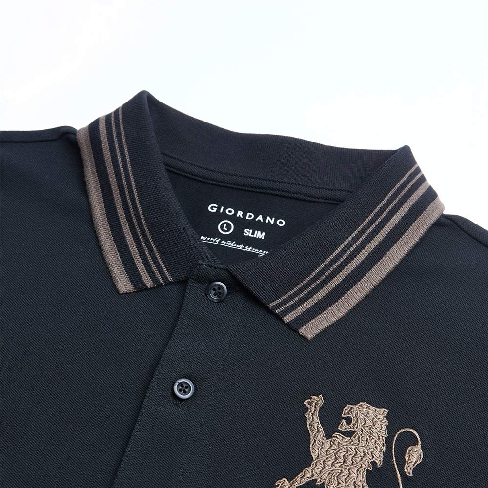 Men's Lion Polo - Giordano Online