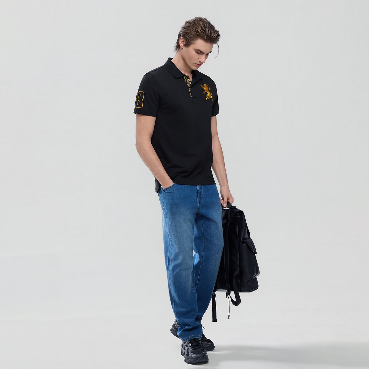 Men's Lion Polo - Giordano Online