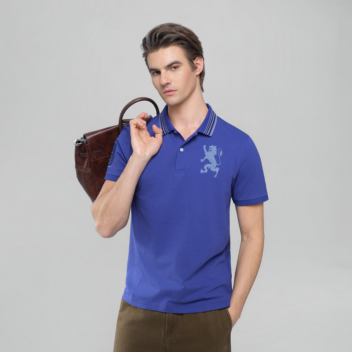 Men's Lion Polo - Giordano Online