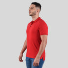 Men's Lion Polo - Red - Giordano Online