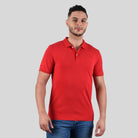 Men's Lion Polo - Red - Giordano Online