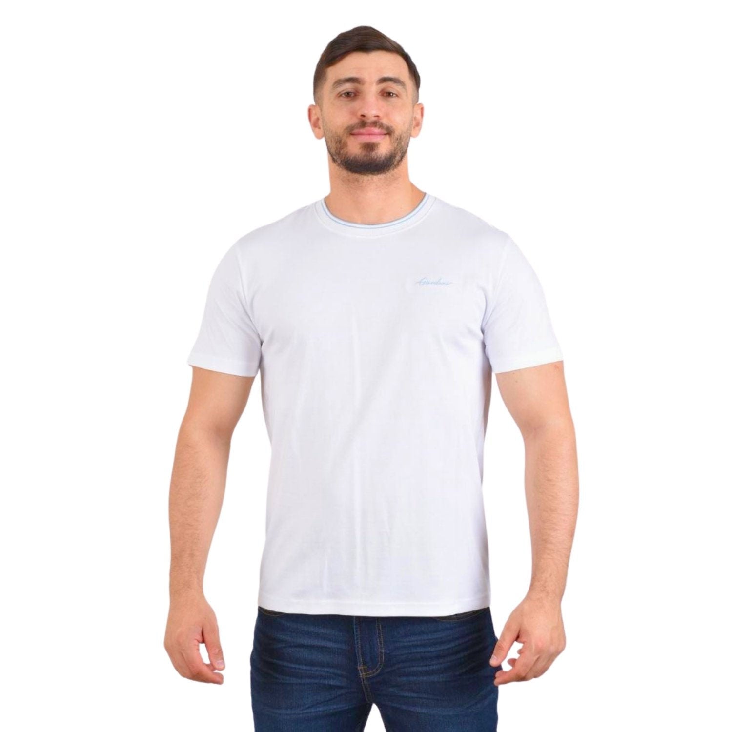 Men's Liquid Touch Signature Tee - White - Giordano Online