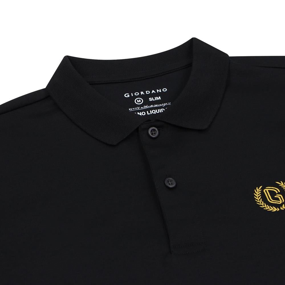 Men’s Liquid Touch Slim Fit Cotton Interlock Polo - Giordano Online