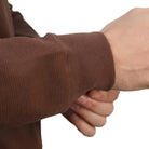 Men's Long Sleeve Stretch Waffle Henley Tee - Giordano Online