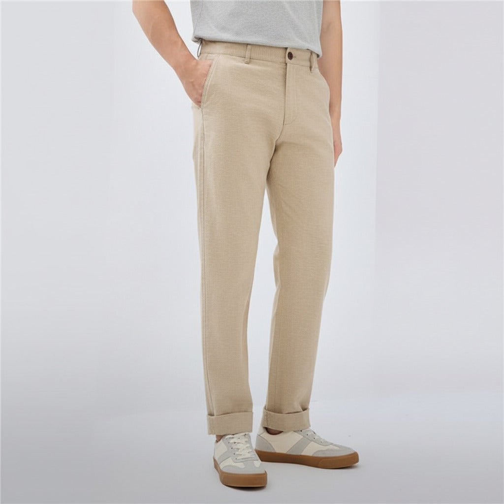 Men's Low Rise Slim Tapered Pants - Giordano Online